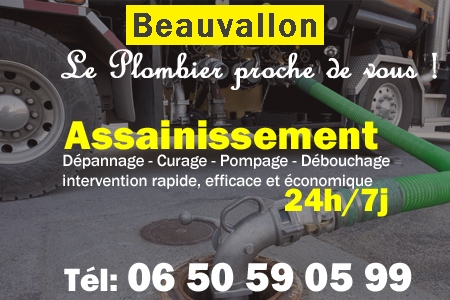 assainissement Beauvallon - vidange Beauvallon - curage Beauvallon - pompage Beauvallon - eaux usées Beauvallon - camion pompe Beauvallon