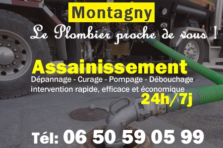 assainissement Montagny - vidange Montagny - curage Montagny - pompage Montagny - eaux usées Montagny - camion pompe Montagny
