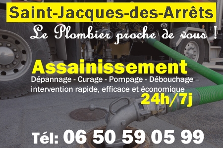 assainissement Saint-Jacques-des-Arrêts - vidange Saint-Jacques-des-Arrêts - curage Saint-Jacques-des-Arrêts - pompage Saint-Jacques-des-Arrêts - eaux usées Saint-Jacques-des-Arrêts - camion pompe Saint-Jacques-des-Arrêts
