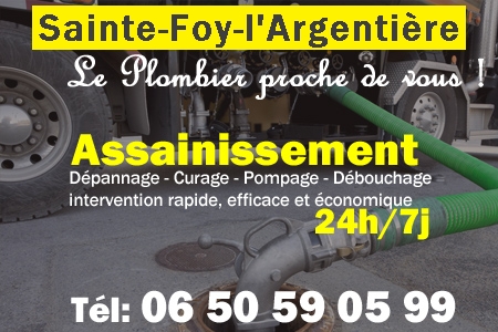 assainissement Sainte-Foy-l'Argentière - vidange Sainte-Foy-l'Argentière - curage Sainte-Foy-l'Argentière - pompage Sainte-Foy-l'Argentière - eaux usées Sainte-Foy-l'Argentière - camion pompe Sainte-Foy-l'Argentière