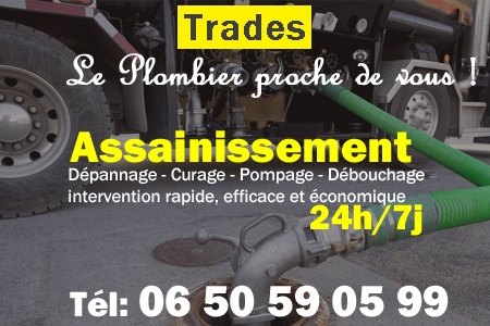 assainissement Trades - vidange Trades - curage Trades - pompage Trades - eaux usées Trades - camion pompe Trades