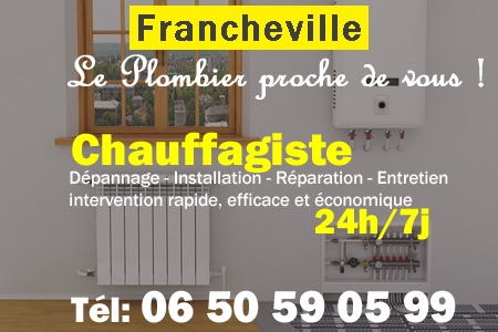 chauffage Francheville - depannage chaudiere Francheville - chaufagiste Francheville - installation chauffage Francheville - depannage chauffe eau Francheville