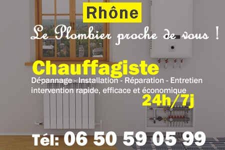 chauffage Rhône - depannage chaudiere Rhône - chaufagiste Rhône - installation chauffage Rhône - depannage chauffe eau Rhône