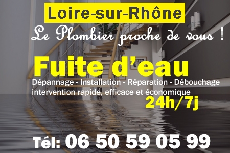 fuite Loire-sur-Rhône - fuite d'eau Loire-sur-Rhône - fuite wc Loire-sur-Rhône - recherche de fuite Loire-sur-Rhône - détection de fuite Loire-sur-Rhône - dépannage fuite Loire-sur-Rhône