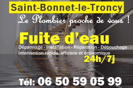 fuite Saint-Bonnet-le-Troncy - fuite d'eau Saint-Bonnet-le-Troncy - fuite wc Saint-Bonnet-le-Troncy - recherche de fuite Saint-Bonnet-le-Troncy - détection de fuite Saint-Bonnet-le-Troncy - dépannage fuite Saint-Bonnet-le-Troncy