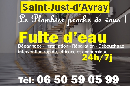 fuite Saint-Just-d'Avray - fuite d'eau Saint-Just-d'Avray - fuite wc Saint-Just-d'Avray - recherche de fuite Saint-Just-d'Avray - détection de fuite Saint-Just-d'Avray - dépannage fuite Saint-Just-d'Avray