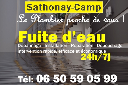 fuite Sathonay-Camp - fuite d'eau Sathonay-Camp - fuite wc Sathonay-Camp - recherche de fuite Sathonay-Camp - détection de fuite Sathonay-Camp - dépannage fuite Sathonay-Camp