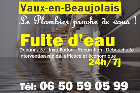 fuite Vaux-en-Beaujolais - fuite d'eau Vaux-en-Beaujolais - fuite wc Vaux-en-Beaujolais - recherche de fuite Vaux-en-Beaujolais - détection de fuite Vaux-en-Beaujolais - dépannage fuite Vaux-en-Beaujolais