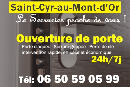 Ouverture de porte Saint-Cyr-au-Mont-d'Or - Porte claquée Saint-Cyr-au-Mont-d'Or - Porte fermée Saint-Cyr-au-Mont-d'Or - serrure bloquée Saint-Cyr-au-Mont-d'Or - serrure grippée Saint-Cyr-au-Mont-d'Or