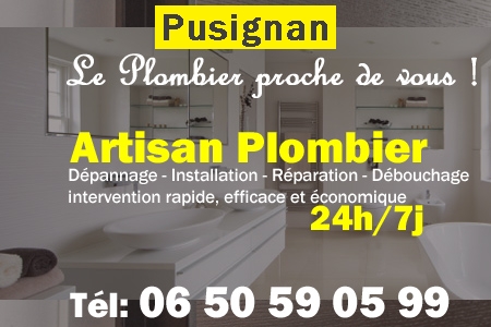 Plombier Pusignan - Plomberie Pusignan - Plomberie pro Pusignan - Entreprise plomberie Pusignan - Dépannage plombier Pusignan