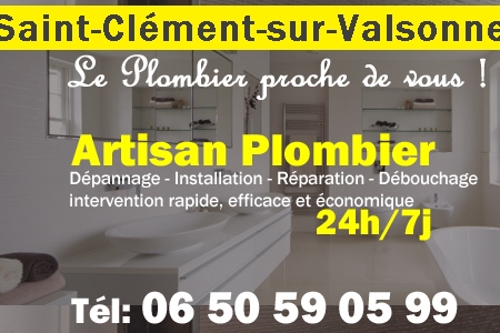 Plombier Saint-Clément-sur-Valsonne - Plomberie Saint-Clément-sur-Valsonne - Plomberie pro Saint-Clément-sur-Valsonne - Entreprise plomberie Saint-Clément-sur-Valsonne - Dépannage plombier Saint-Clément-sur-Valsonne
