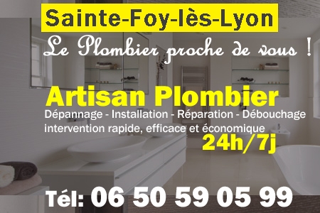 Plombier Sainte-Foy-lès-Lyon - Plomberie Sainte-Foy-lès-Lyon - Plomberie pro Sainte-Foy-lès-Lyon - Entreprise plomberie Sainte-Foy-lès-Lyon - Dépannage plombier Sainte-Foy-lès-Lyon