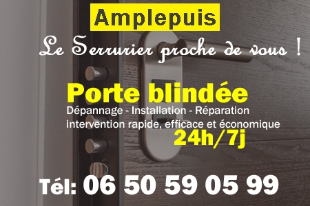 Porte blindée Amplepuis - Porte blindee Amplepuis - Blindage de porte Amplepuis - Bloc porte Amplepuis