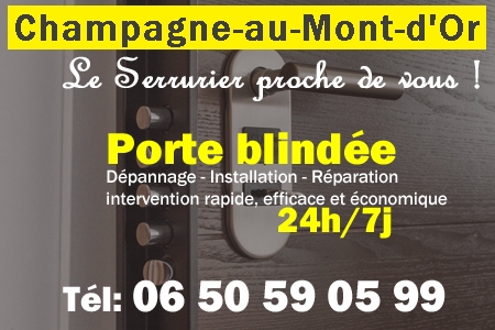 Porte blindée Champagne-au-Mont-d'Or - Porte blindee Champagne-au-Mont-d'Or - Blindage de porte Champagne-au-Mont-d'Or - Bloc porte Champagne-au-Mont-d'Or