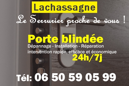 Porte blindée Lachassagne - Porte blindee Lachassagne - Blindage de porte Lachassagne - Bloc porte Lachassagne