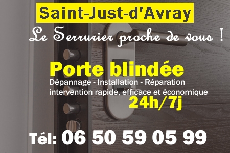 Porte blindée Saint-Just-d'Avray - Porte blindee Saint-Just-d'Avray - Blindage de porte Saint-Just-d'Avray - Bloc porte Saint-Just-d'Avray