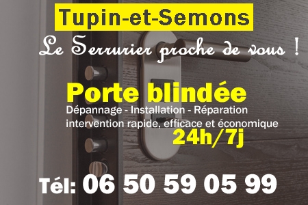 Porte blindée Tupin-et-Semons - Porte blindee Tupin-et-Semons - Blindage de porte Tupin-et-Semons - Bloc porte Tupin-et-Semons