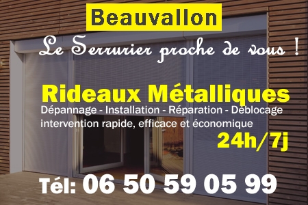 rideau metallique Beauvallon - rideaux metalliques Beauvallon - rideaux Beauvallon - entretien, Pose en neuf, pose en rénovation, motorisation, dépannage, déblocage, remplacement, réparation, automatisation de rideaux métalliques à Beauvallon