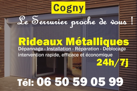 rideau metallique Cogny - rideaux metalliques Cogny - rideaux Cogny - entretien, Pose en neuf, pose en rénovation, motorisation, dépannage, déblocage, remplacement, réparation, automatisation de rideaux métalliques à Cogny