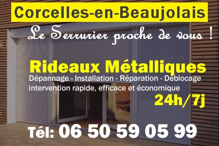 rideau metallique Corcelles-en-Beaujolais - rideaux metalliques Corcelles-en-Beaujolais - rideaux Corcelles-en-Beaujolais - entretien, Pose en neuf, pose en rénovation, motorisation, dépannage, déblocage, remplacement, réparation, automatisation de rideaux métalliques à Corcelles-en-Beaujolais