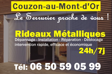 rideau metallique Couzon-au-Mont-d'Or - rideaux metalliques Couzon-au-Mont-d'Or - rideaux Couzon-au-Mont-d'Or - entretien, Pose en neuf, pose en rénovation, motorisation, dépannage, déblocage, remplacement, réparation, automatisation de rideaux métalliques à Couzon-au-Mont-d'Or