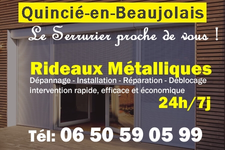 rideau metallique Quincié-en-Beaujolais - rideaux metalliques Quincié-en-Beaujolais - rideaux Quincié-en-Beaujolais - entretien, Pose en neuf, pose en rénovation, motorisation, dépannage, déblocage, remplacement, réparation, automatisation de rideaux métalliques à Quincié-en-Beaujolais