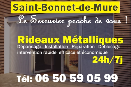 rideau metallique Saint-Bonnet-de-Mure - rideaux metalliques Saint-Bonnet-de-Mure - rideaux Saint-Bonnet-de-Mure - entretien, Pose en neuf, pose en rénovation, motorisation, dépannage, déblocage, remplacement, réparation, automatisation de rideaux métalliques à Saint-Bonnet-de-Mure