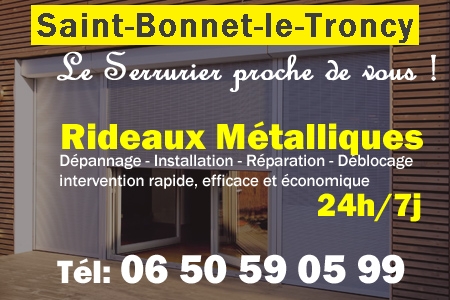 rideau metallique Saint-Bonnet-le-Troncy - rideaux metalliques Saint-Bonnet-le-Troncy - rideaux Saint-Bonnet-le-Troncy - entretien, Pose en neuf, pose en rénovation, motorisation, dépannage, déblocage, remplacement, réparation, automatisation de rideaux métalliques à Saint-Bonnet-le-Troncy