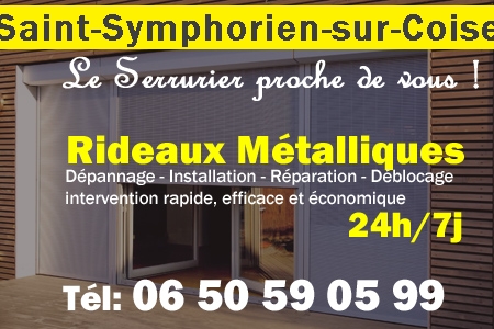 rideau metallique Saint-Symphorien-sur-Coise - rideaux metalliques Saint-Symphorien-sur-Coise - rideaux Saint-Symphorien-sur-Coise - entretien, Pose en neuf, pose en rénovation, motorisation, dépannage, déblocage, remplacement, réparation, automatisation de rideaux métalliques à Saint-Symphorien-sur-Coise