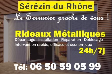 rideau metallique Sérézin-du-Rhône - rideaux metalliques Sérézin-du-Rhône - rideaux Sérézin-du-Rhône - entretien, Pose en neuf, pose en rénovation, motorisation, dépannage, déblocage, remplacement, réparation, automatisation de rideaux métalliques à Sérézin-du-Rhône