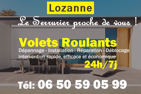 Volet roulant Lozanne - volets Lozanne - volet Lozanne - entretien, Pose en neuf, pose en rénovation, motorisation, dépannage, déblocage, remplacement, réparation, automatisation de volet roulant à Lozanne