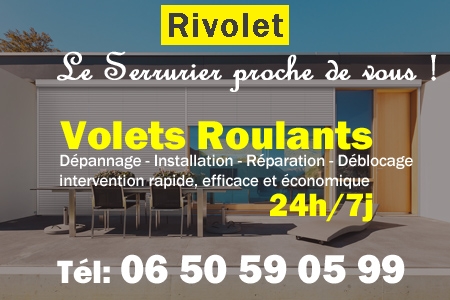 Volet roulant Rivolet - volets Rivolet - volet Rivolet - entretien, Pose en neuf, pose en rénovation, motorisation, dépannage, déblocage, remplacement, réparation, automatisation de volet roulant à Rivolet