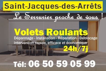 Volet roulant Saint-Jacques-des-Arrêts - volets Saint-Jacques-des-Arrêts - volet Saint-Jacques-des-Arrêts - entretien, Pose en neuf, pose en rénovation, motorisation, dépannage, déblocage, remplacement, réparation, automatisation de volet roulant à Saint-Jacques-des-Arrêts
