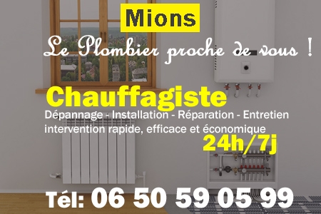 chauffage Mions - depannage chaudiere Mions - chaufagiste Mions - installation chauffage Mions - depannage chauffe eau Mions
